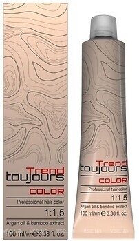 Фото Trend Toujours Color Professional Hair Color 3.78 черная жемчужина