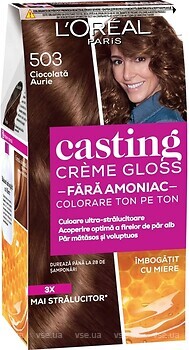 Фото L'Oreal Paris Casting Creme Gloss 503 шоколадна глазур