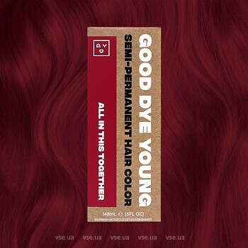 Фото Good Dye Young Semi-Permanent Hair Colour All in This Together бургундія
