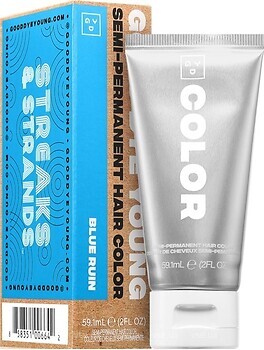 Фото Good Dye Young Semi-Permanent Hair Colour Blue Ruin голубые руины 59.1 мл