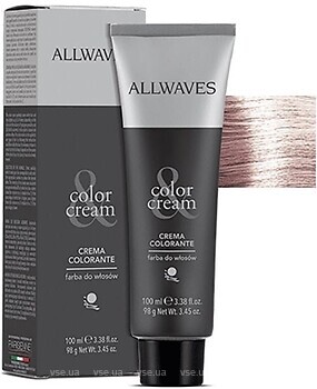 Фото Allwaves Color Cream 1007 Super Light Pink Blonde супер світло-рожевий блондин