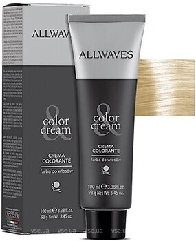 Фото Allwaves Color Cream 11.3 Ultra Lightener Golden Blond ультра світлий золотистий блонд