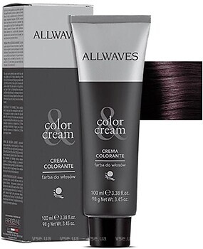 Фото Allwaves Color Cream 4.6 Purple Medium Brown фіолетовий середньо-коричневий