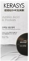 Фото KeraSys Amino Acid & Protein Permanent Hair Color Dark Brown темно-коричневий