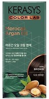 Фото KeraSys Moroccan Argan Oil Permanent Hair Color Dark Brown темно-коричневий