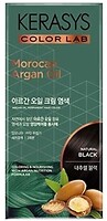 Фото KeraSys Moroccan Argan Oil Permanent Hair Color Natural Black натуральний чорний