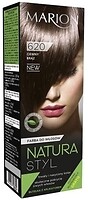 Фото Marion Natura Styl Hair Dye 620 Dark Brown темно-коричневий