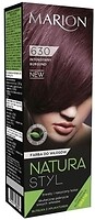 Фото Marion Natura Styl Hair Dye 630 Intense Burgundy насичений бордовий