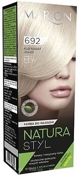 Фото Marion Natura Styl Hair Dye 692 Platinum Blonde платиновий блондин