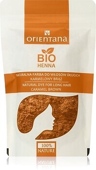 Фото Orientana Bio Henna Natural Caramel Brown карамельно-коричневий