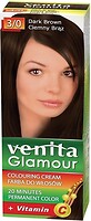 Фото Venita Glamour Colouring Cream 3/0 Dark Brown темно-коричневий