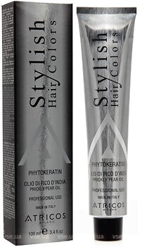Фото Atricos Stylish Hair Colors 7.66 титановий червоний