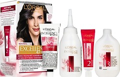 Фото L'Oreal Paris Excellence 1.01 глибокий чорний