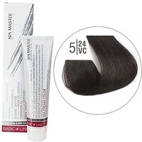 Фото Spa Master Basic Line Hair Color 5/24VC світлий перламутровий мідний шатен