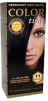 Фото Color Time Permanent Hair Color 11 Синьо-чорний