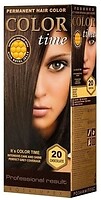 Фото Color Time Permanent Hair Color 20 Шоколад