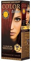 Фото Color Time Permanent Hair Color 66 Рубінова мрія