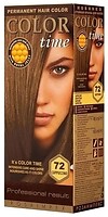 Фото Color Time Permanent Hair Color 72 Капучіно