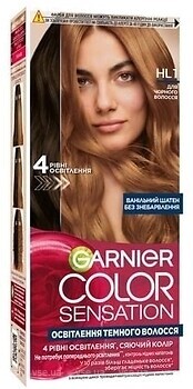 Фото Garnier Color Sensation HL1 ванільний шатен