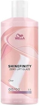 Фото Wella Professionals Shinefinity Zero Lift Glaze 00/00 кришталева глазур 500 мл