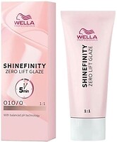 Фото Wella Professionals Shinefinity Zero Lift Glaze 010/0 натуральний спалах
