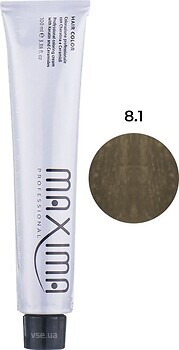 Фото Maxima Professional Colors Hair Colouring Cream 8.1 світло-попелястий блондин
