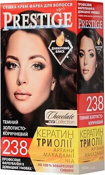 Фото Vip's Prestige Color crem 238 Темний золотисто-коричневий