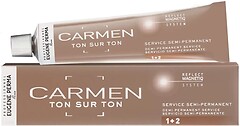 Фото Eugene Perma Professionnel Paris Carmen Ton sur Ton 5*15 світлий шатен попелястий червоне дерево