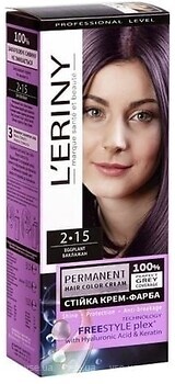 Фото L'ERINY Permanent Hair Color Cream 2.15 баклажан