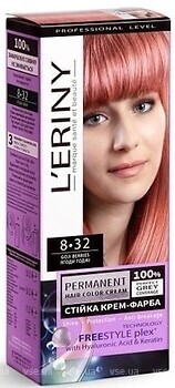 Фото L'ERINY Permanent Hair Color Cream 8.32 ягоди годжі