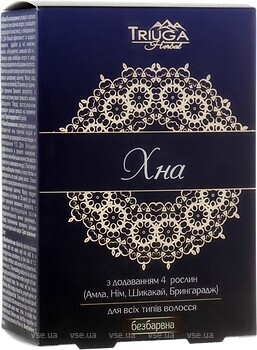 Фото Triuga хна аюрведична безбарвна 100 г
