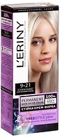 Фото L'ERINY Permanent Hair Color Cream 9.21 платиновый блонд