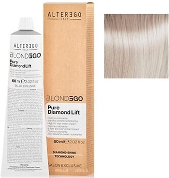 Фото Alter Ego BlondEgo Pure Diamond Lift HL.1 Ash попелястий