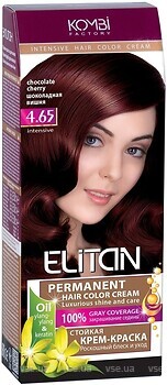 Фото Kombi Elitan Intensive And Natural Color 4.65 шоколадна вишня