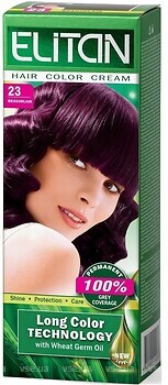 Фото Kombi Elitan Hair Color Cream 23 божоле