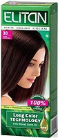 Фото Kombi Elitan Hair Color Cream 30 темно-каштановий