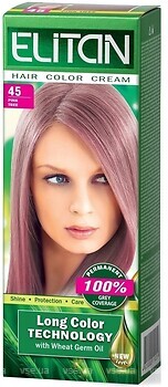 Фото Kombi Elitan Hair Color Cream 45 рожеве дерево