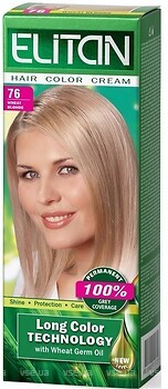 Фото Kombi Elitan Hair Color Cream 76 пшеничний блондин