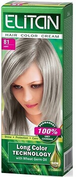 Фото Kombi Elitan Hair Color Cream 81 попелястий