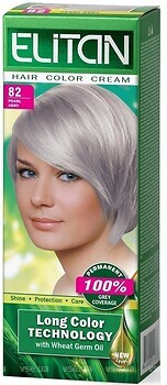 Фото Kombi Elitan Hair Color Cream 82 перламутрово-попелястий