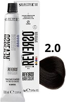 Фото Selective Professional Reverso Hair Color 2.0 Natural Very Dark Brown натуральний дуже темно-коричневий