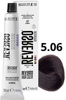 Фото Selective Professional Reverso Hair Color 5.06 Chia Seed Light Brown Чіа світло-коричневий