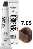 Фото Selective Professional Reverso Hair Color 7.05 Hazelnut Blond світло-горіховий