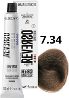 Фото Selective Professional Reverso Hair Color 7.34 Copper Golden Blond мідно-золотистий блонд