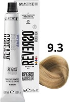 Фото Selective Professional Reverso Hair Color 9.3 Golden Very Light Blond золотистий дуже світлий блондин