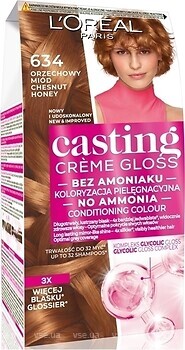 Фото L'Oreal Paris Casting Creme Gloss 634 каштановий мед