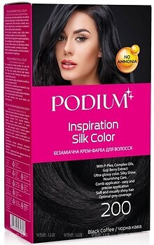 Фото Podium Inspiration Silk Color 200 чорна кава