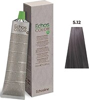 Фото Echosline Echos Color Vegan 5.12 світло-каштановий холодний ірисовий