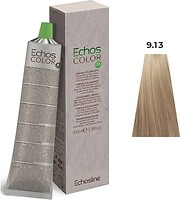 Фото Echosline Echos Color Vegan 9.13 дуже світлий блондин попільно-золотистий