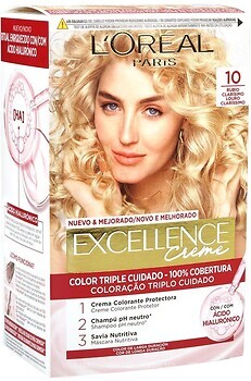 Фото L'Oreal Paris Excellence 10 ультрасвітлий блонд